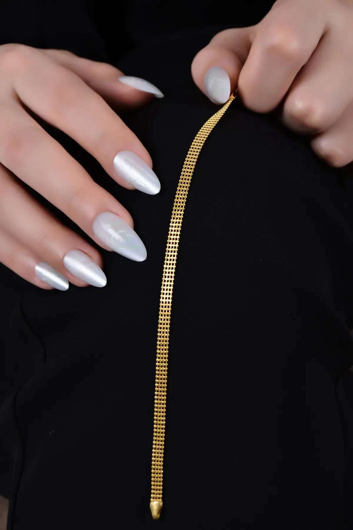 ZARİF HASIR ALTIN BİLEKLİK 14 AYAR 4.15GR 19CM 5MM